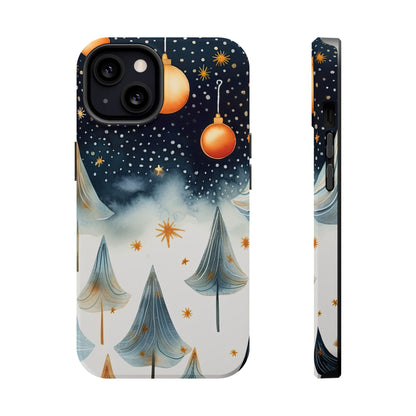 Winter Wonderland Gold Ornament – MagSafe iPhone Series Case