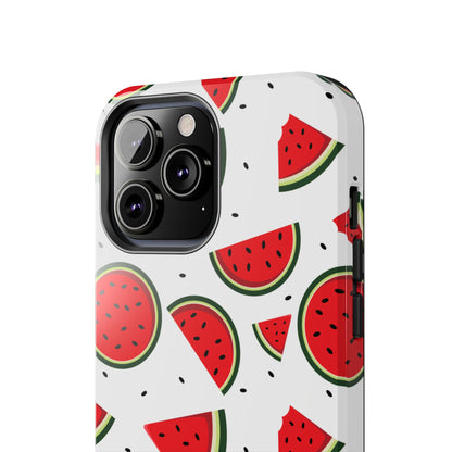 Sweet Watermelon iPhone Case – Fresh & Fun Fruit Pattern with Summer Vibes