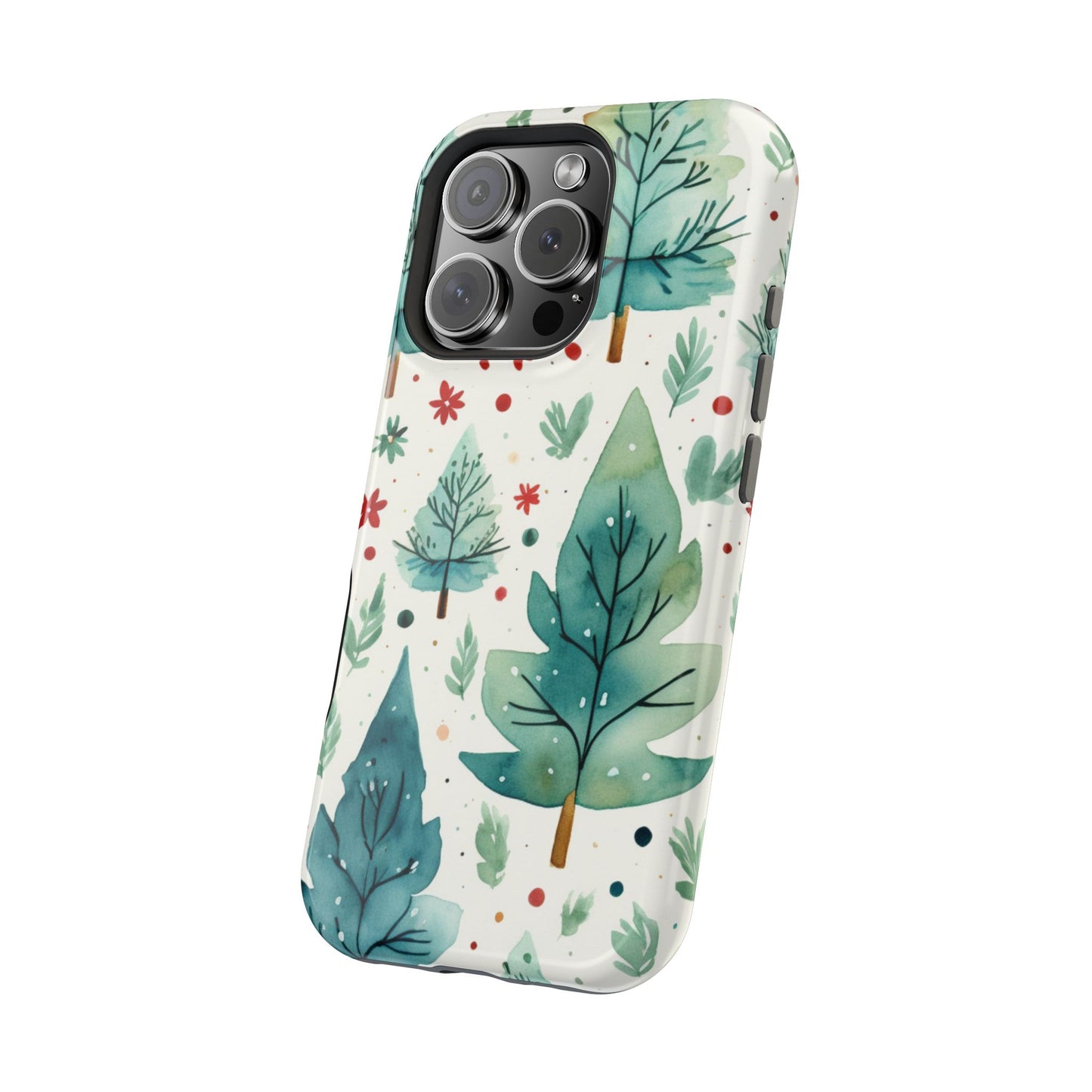 Watercolor Winter Forest - MagSafe iPhone Series Case