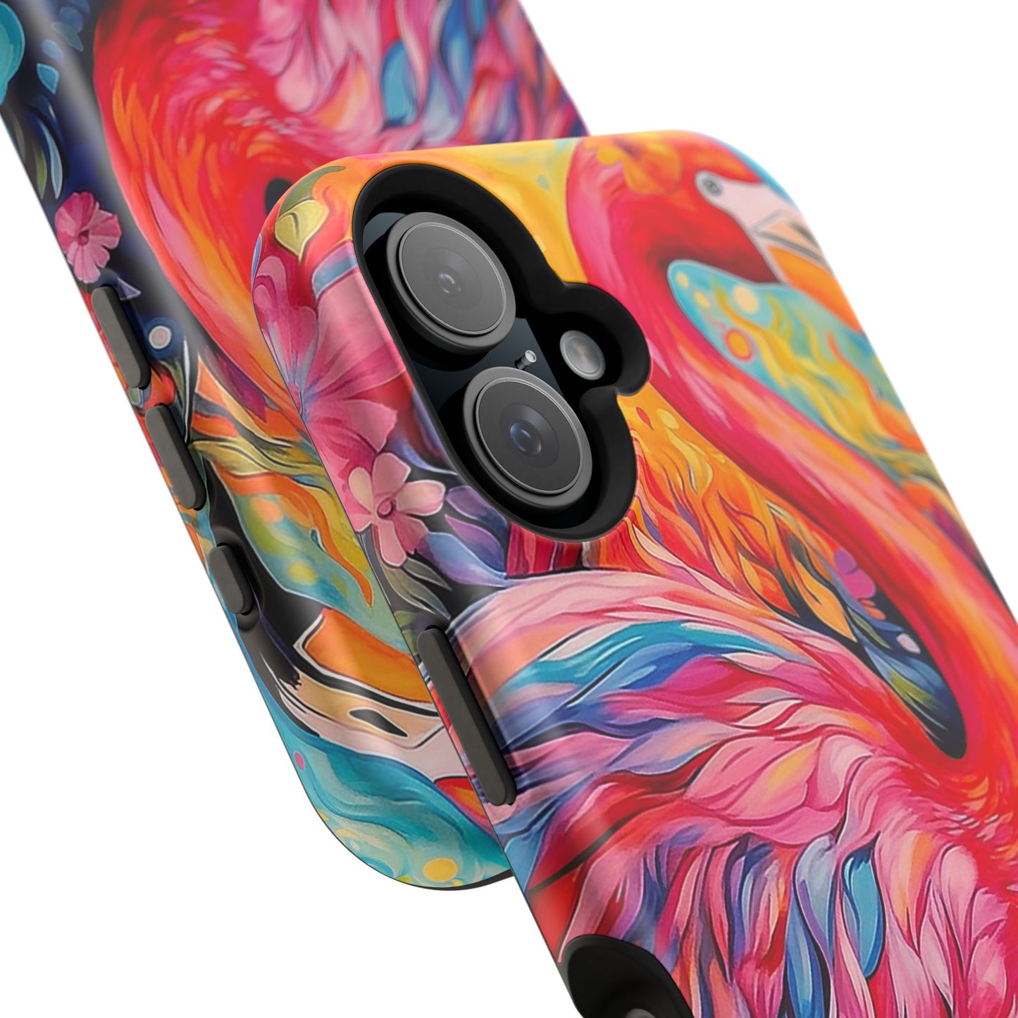 Flamingo Fiesta – Vibrant Flamingo MagSafe iPhone Cases