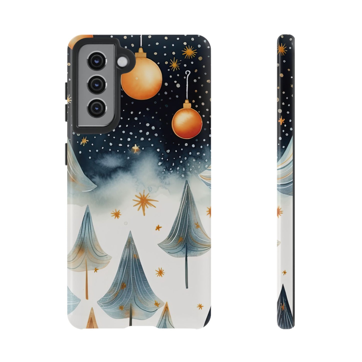 Winter Wonderland Gold Ornament –Samsung Galaxy Series Case