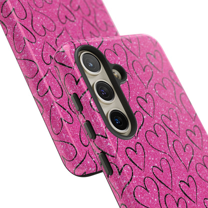 Heartfelt Glam Samsung Galaxy Case