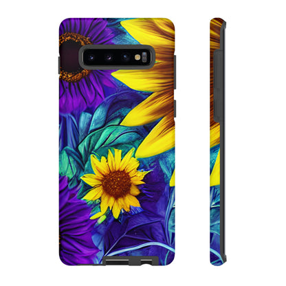 Purple & Gold Sunflower Dream - Samsung Galaxy Series Case