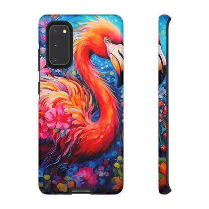 Tropical Elegance – Flamingo Samsung Galaxy Phone Case