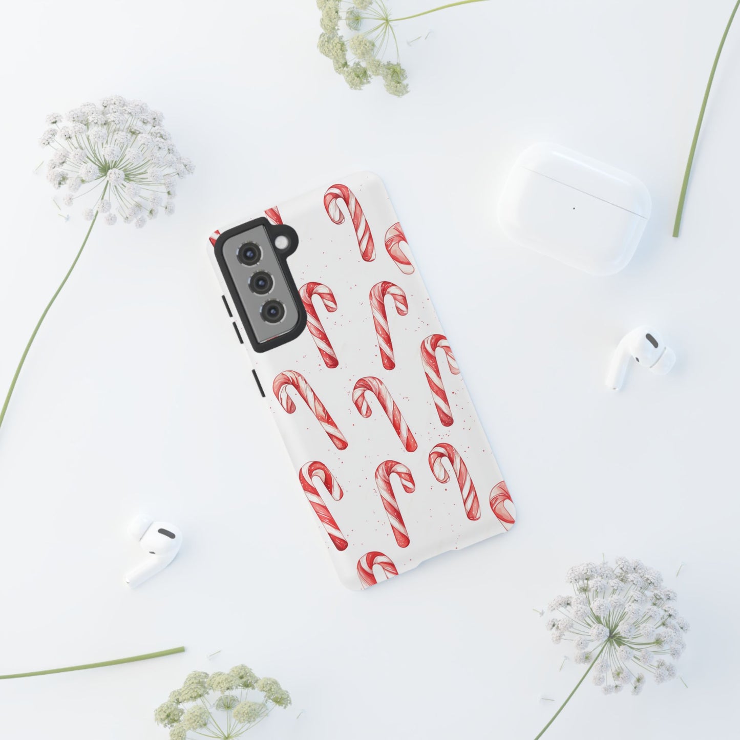 Candy Cane Christmas Pattern – Samsung Galaxy Series Case