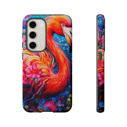 Tropical Elegance – Flamingo Samsung Galaxy Phone Case