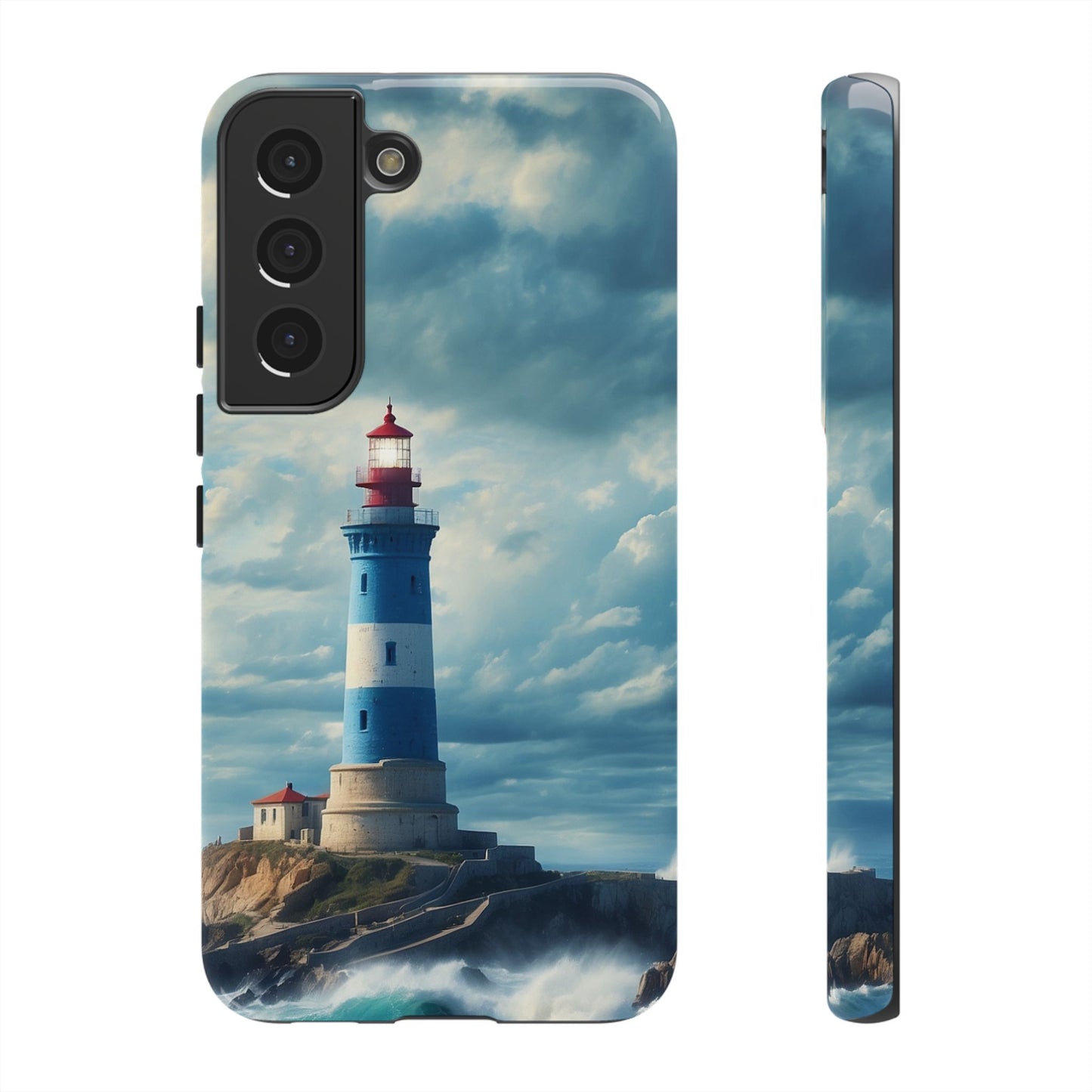 Samsung Galaxy Case - Coastal Lighthouse Design