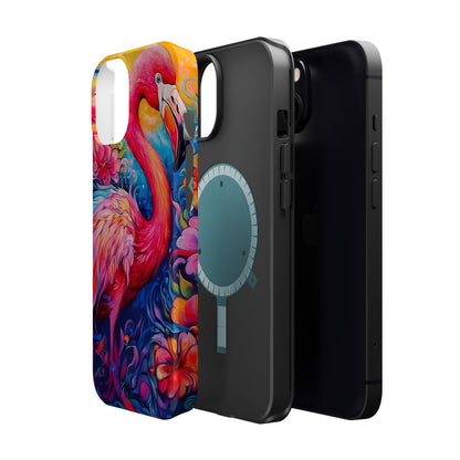 Flamingo Radiance – MagSafe iPhone Cases