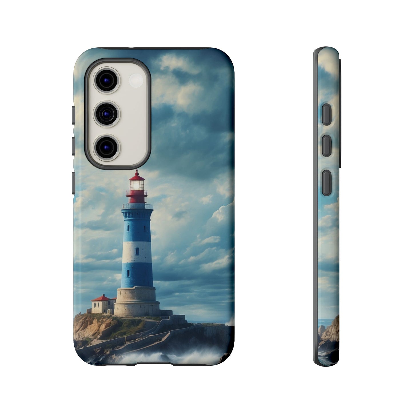 Samsung Galaxy Case - Coastal Lighthouse Design