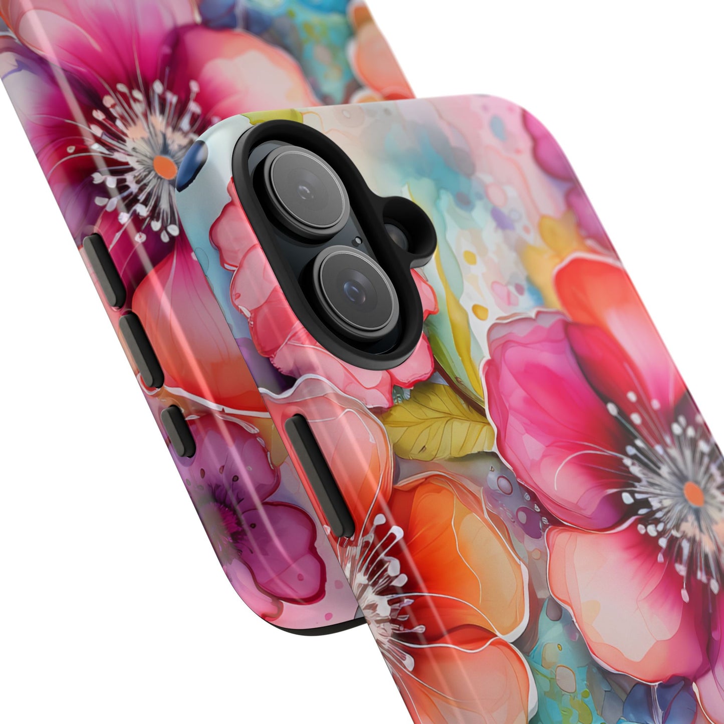 Vibrant Watercolor Floral Garden - iPhone Series Case