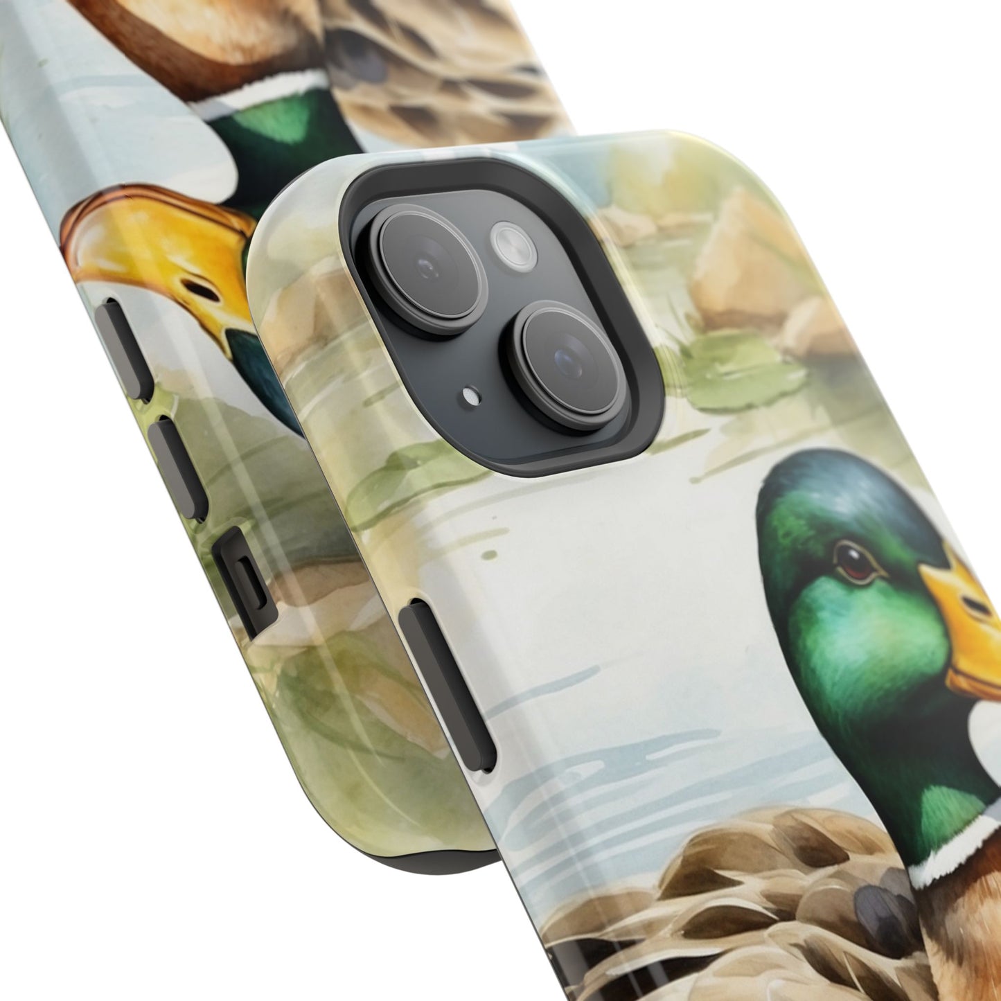 Serene Duck Reflection - MagSafe iPhone Case