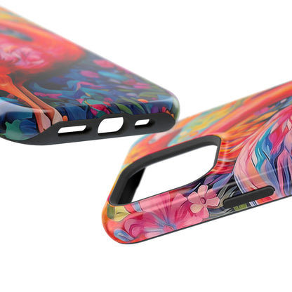 Flamingo Fiesta – Vibrant Flamingo MagSafe iPhone Cases