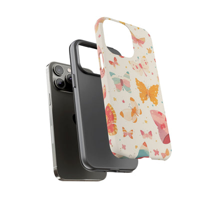 Coquette Watercolor Butterfly iPhone Case