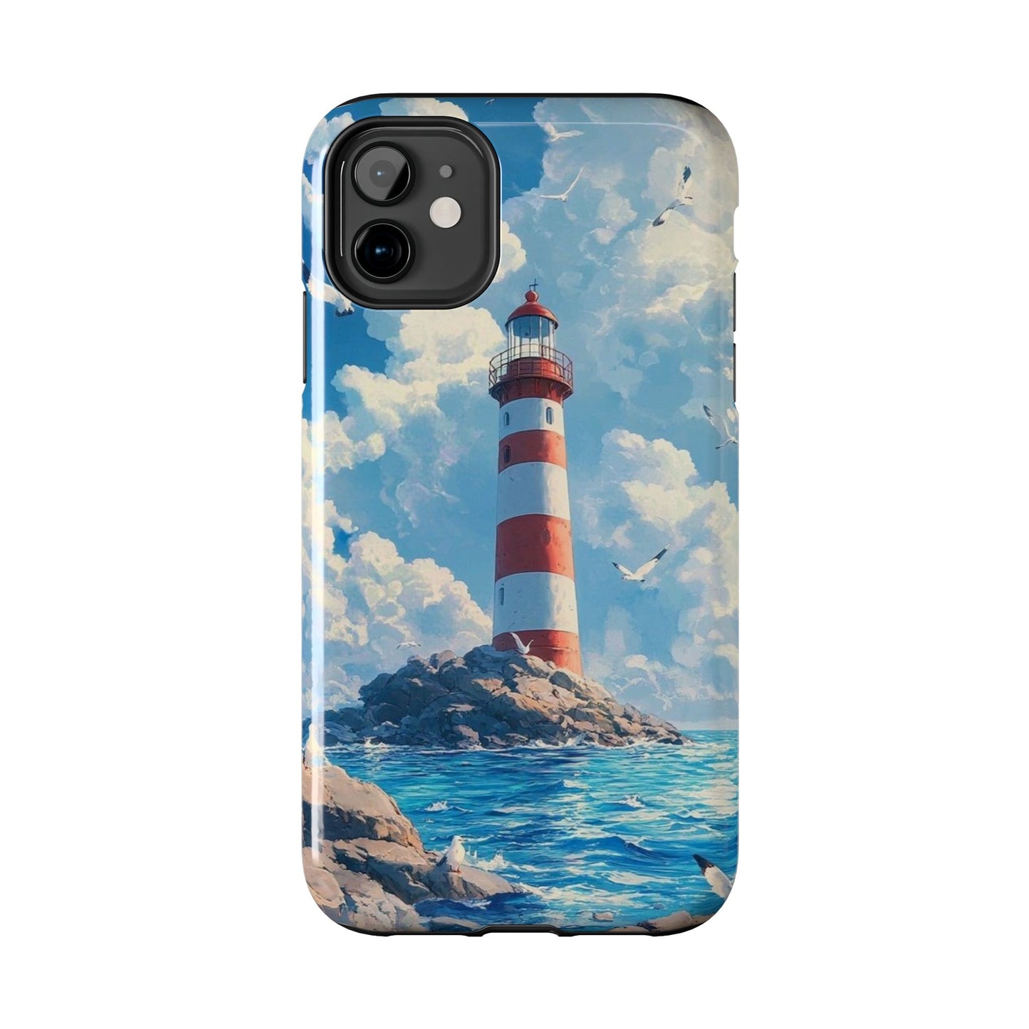 Samsung Galaxy Case - Majestic Lighthouse Scene Design