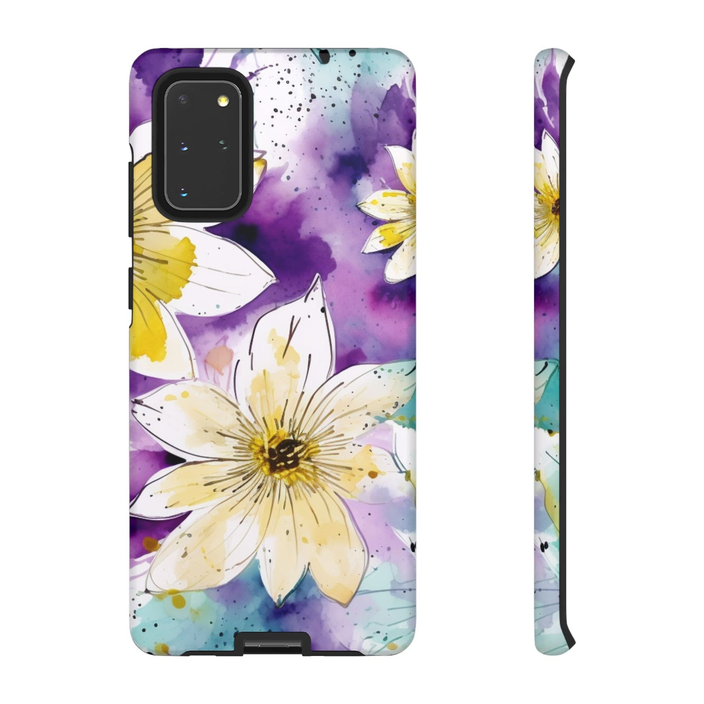 Abstract Floral Watercolor Splash - Samsung Galaxy Series Case