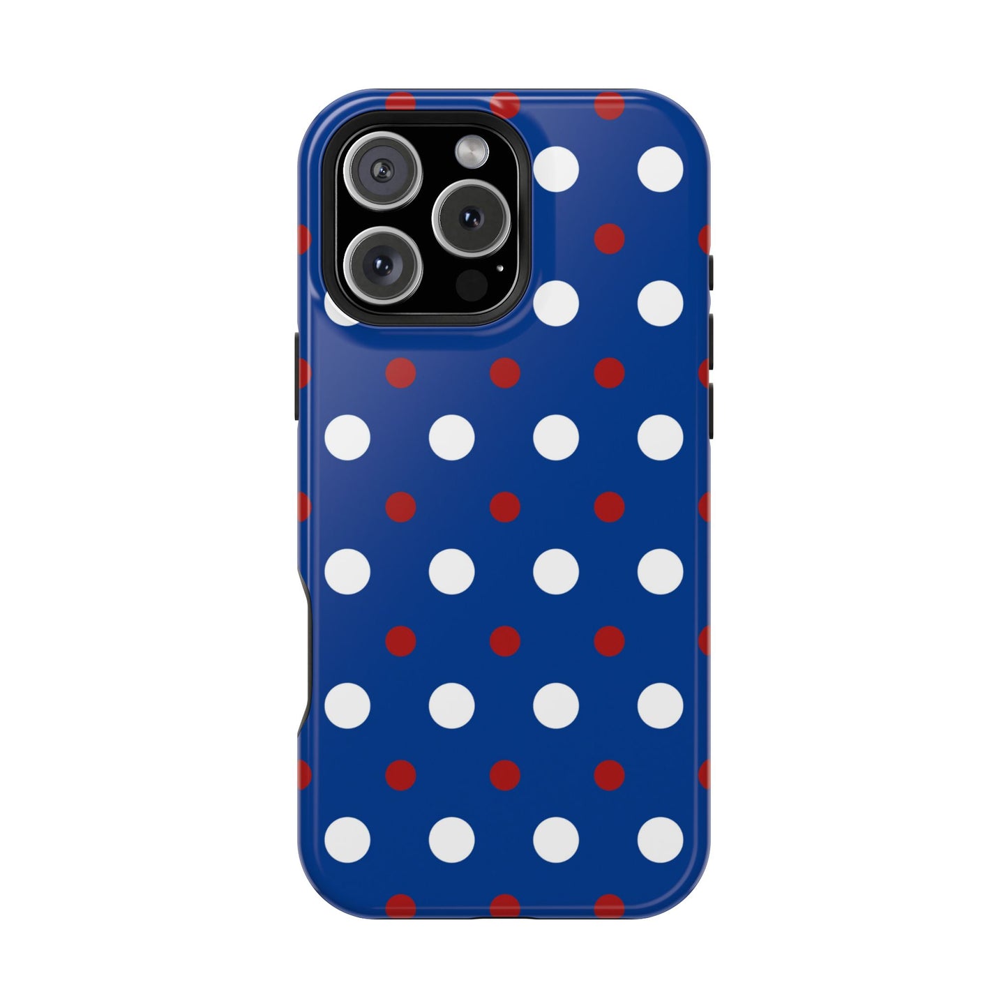 Patriotic Polka Dots – MagSafe iPhone Case