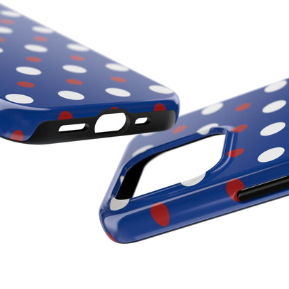 Patriotic Polka Dots – iPhone Case