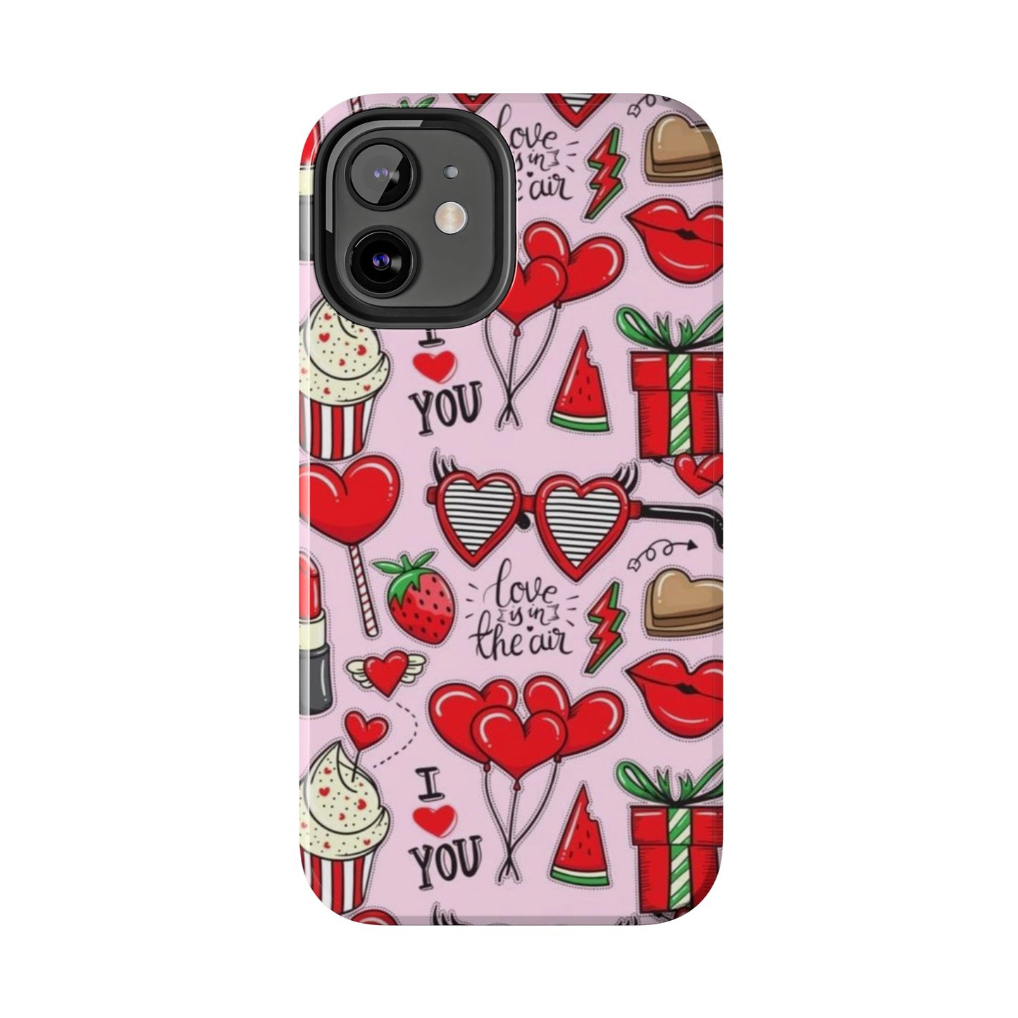 iPhone Case: Love Is in the Air Valentine’s Design