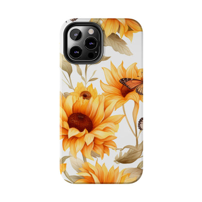 Sunflower & Monarch Garden - iPhone Series Case