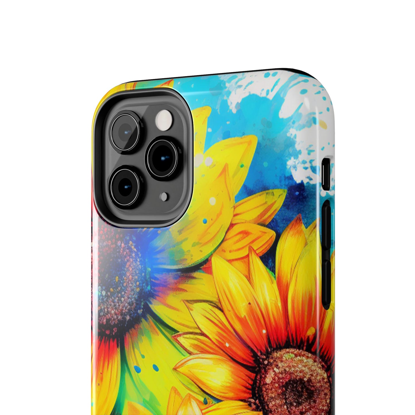 Vibrant Sunflower Splash - iPhone Series Case