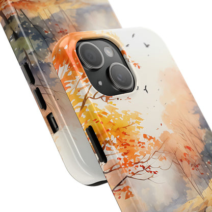 Autumn River Serenity – iPhone Case