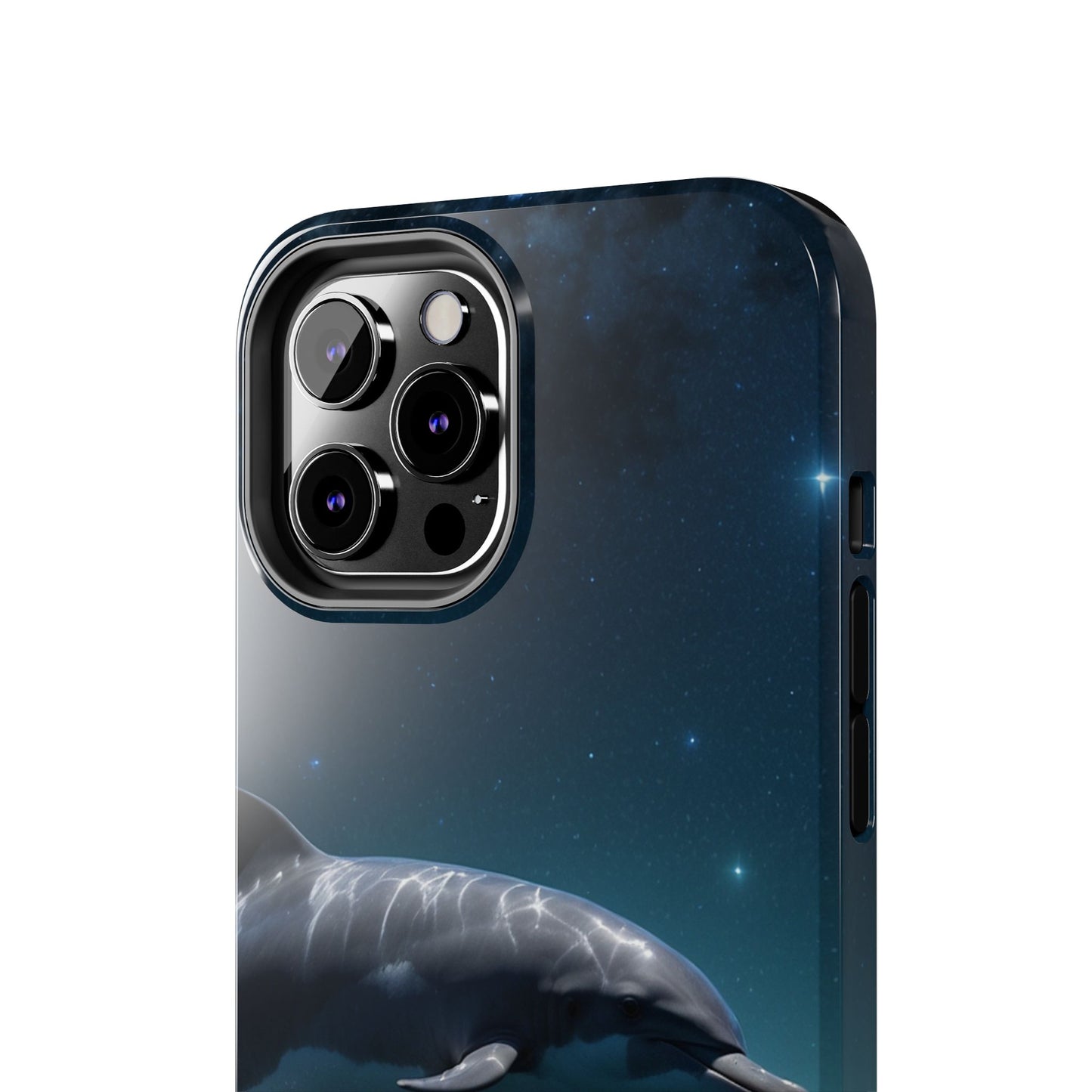 Midnight Ocean Dolphin - iPhone Case