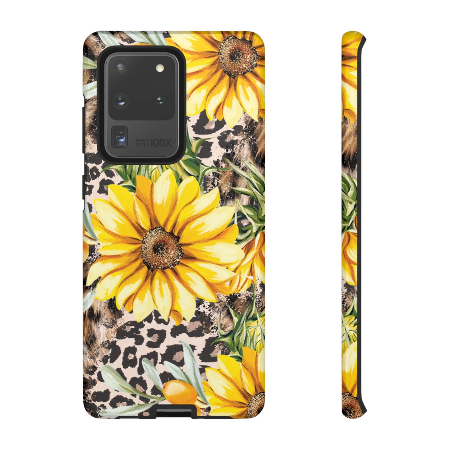 Leopard Sunflower Chic - Samsung Galaxy Series Case