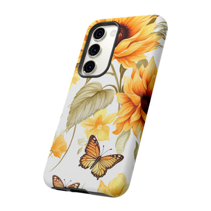 Sunflower & Butterfly Bliss - Samsung Galaxy  Series Case