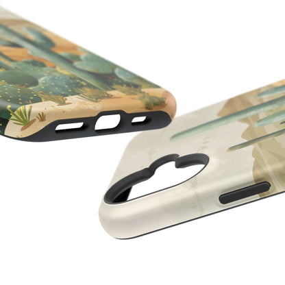 Desert Oasis Cactus iPhone Case