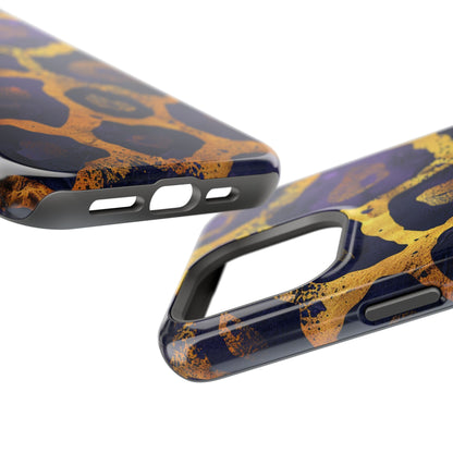 Regal Amethyst Leopard iPhone Case