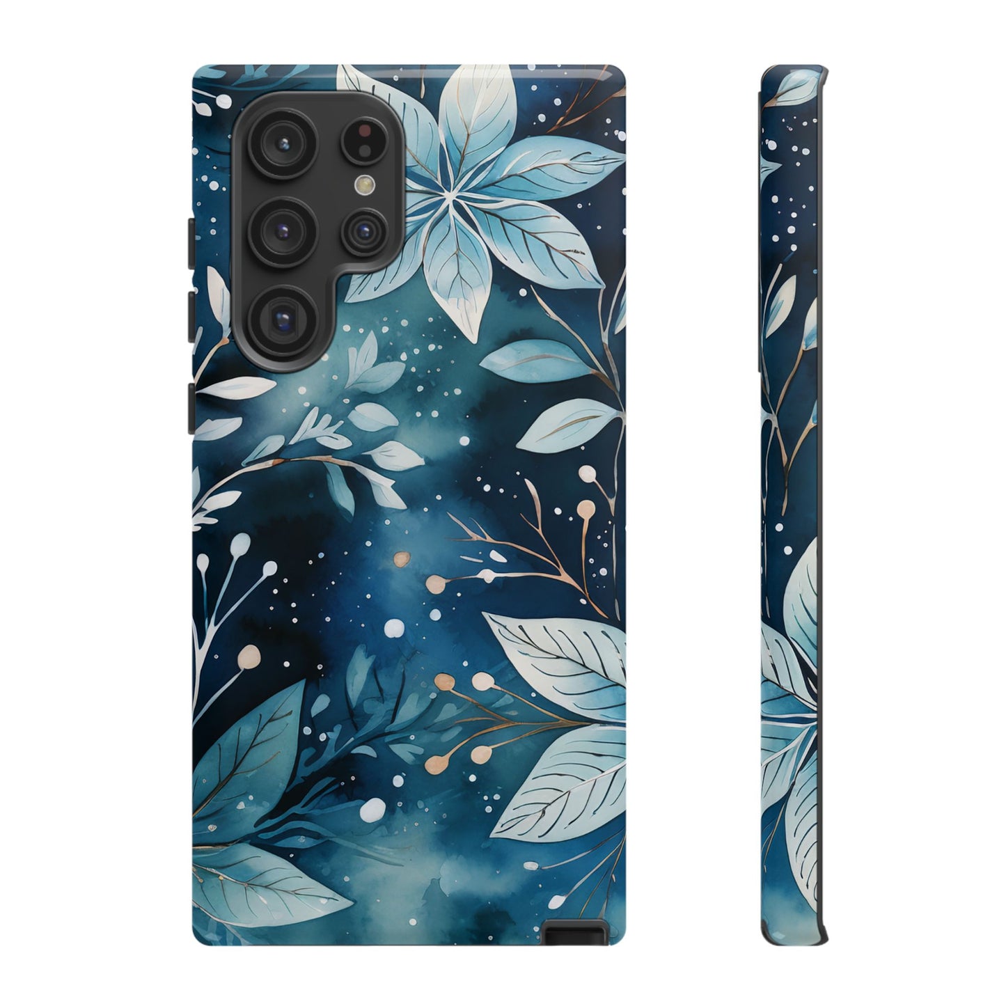 Midnight Frost Botanical – Samsung Galaxy Case