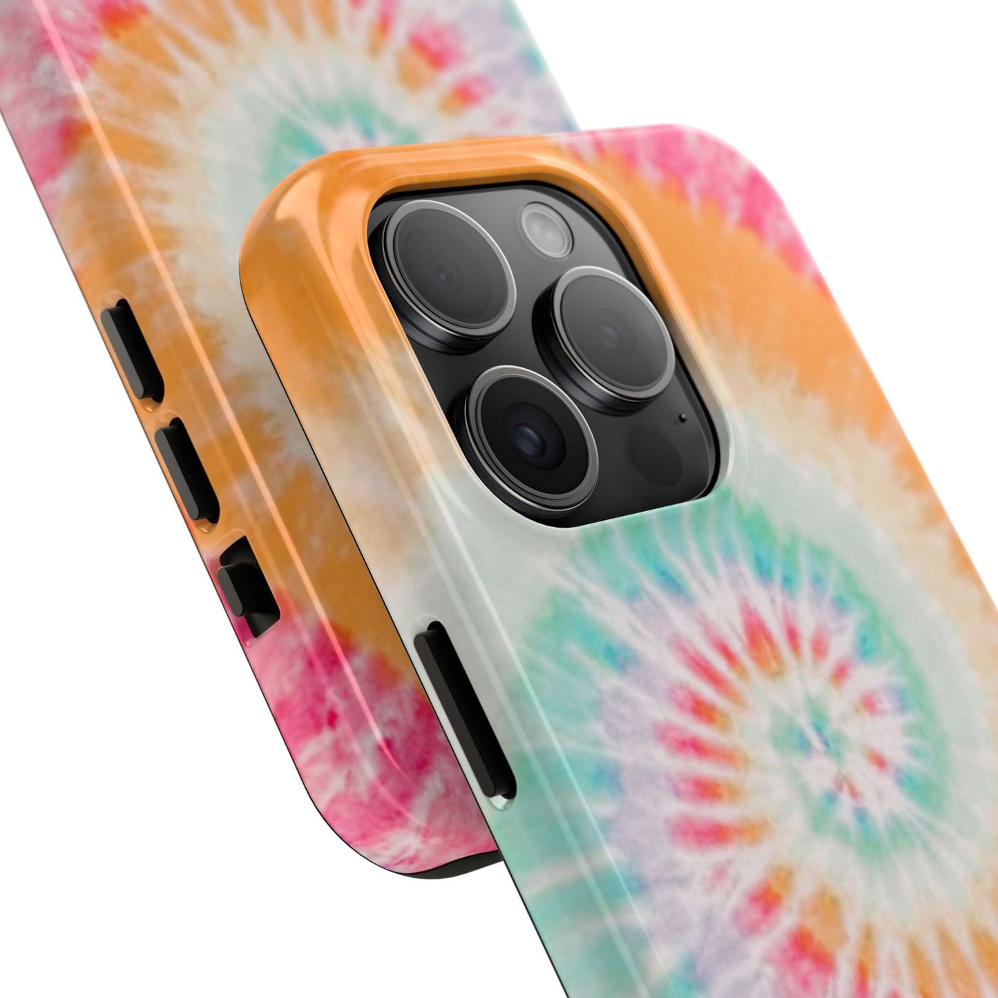 Pastel Swirl Tie-Dye iPhone Case – Soft & Minimalistic Style