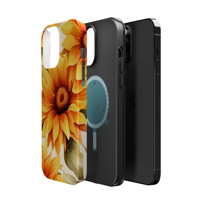 Classic Sunflower Bloom - MagSafe iPhone Series Case