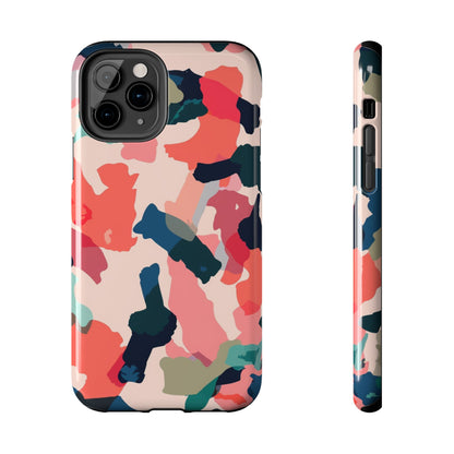 Modern Earthy Camo Abstract – iPhone Case