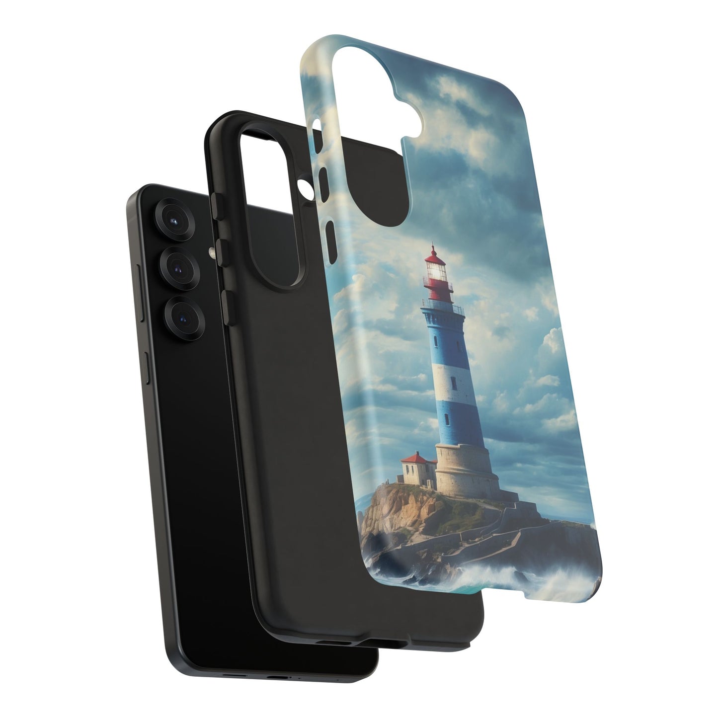 Samsung Galaxy Case - Coastal Lighthouse Design