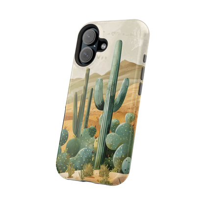 Desert Oasis Cactus iPhone Case