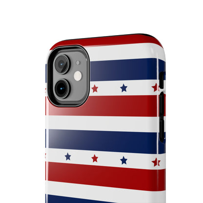 Patriotic Stars iPhone Case