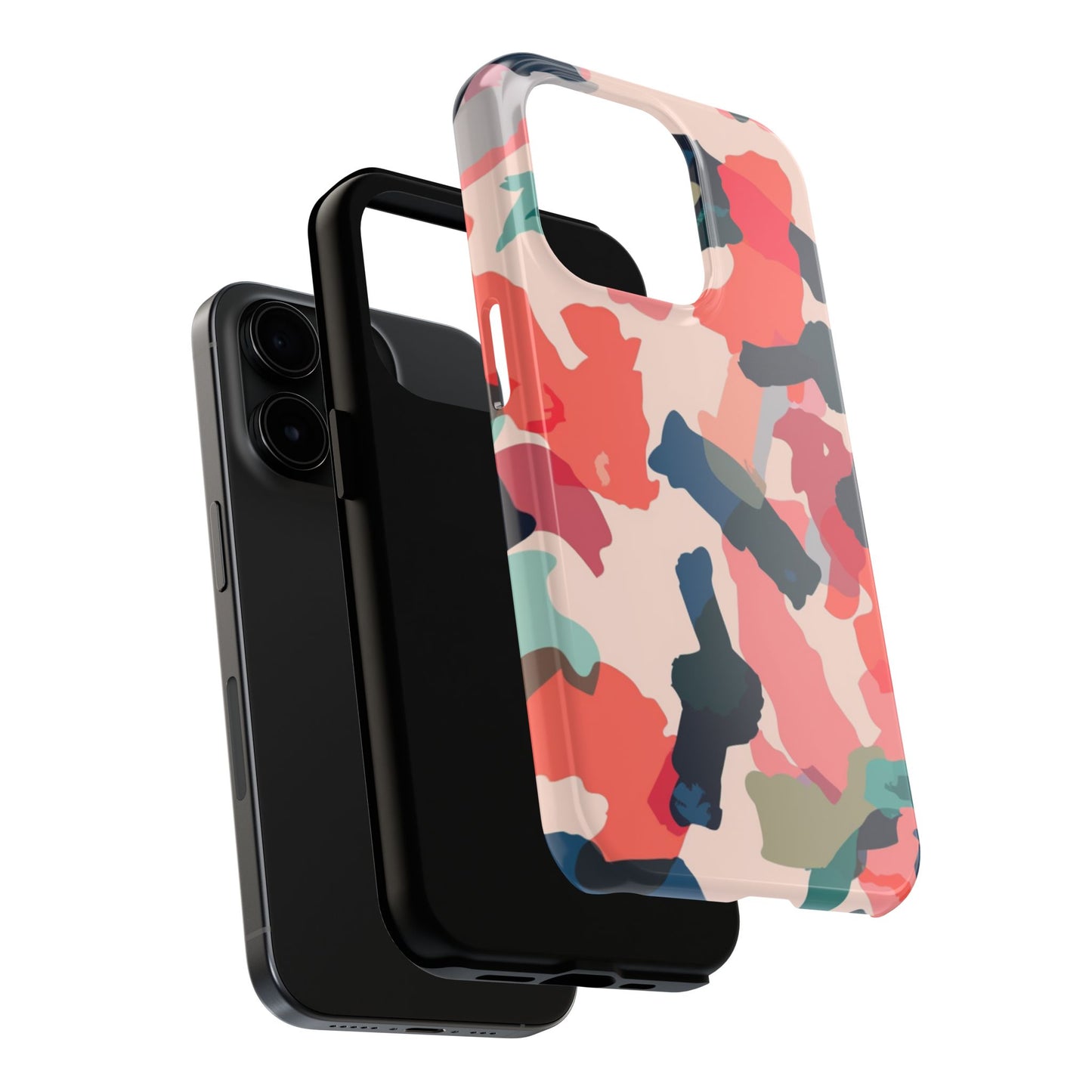 Modern Earthy Camo Abstract – iPhone Case