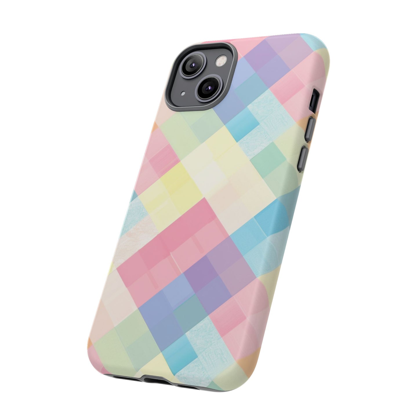 Spring Sonata Pastel Plaid Case