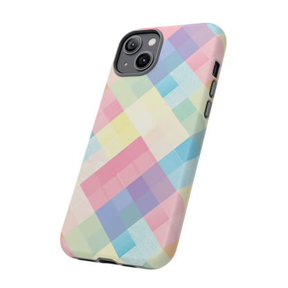 Spring Sonata Pastel Plaid Case