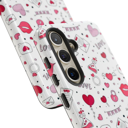 Samsung Galaxy Case: Romantic Love-Inspired Icons Case