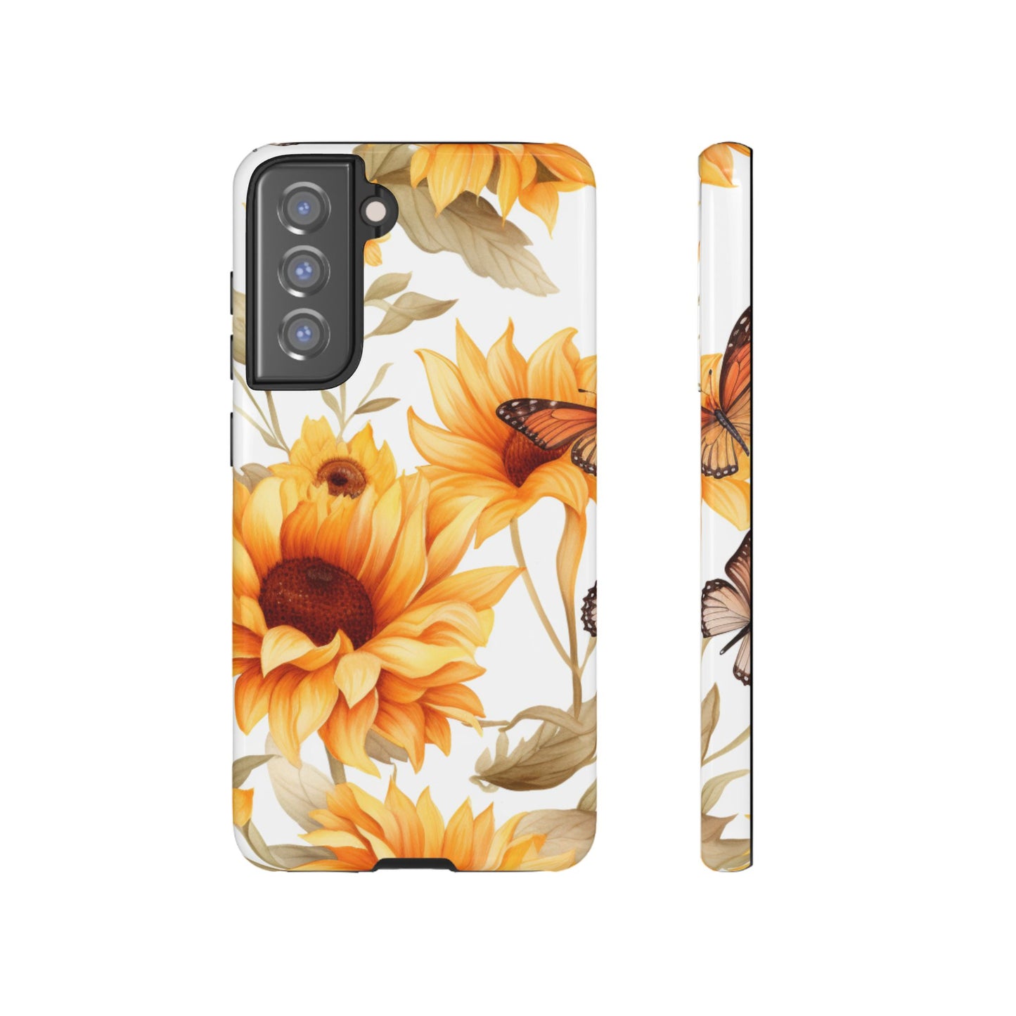 Sunflower & Monarch Garden - Samsung Galaxy Series Case