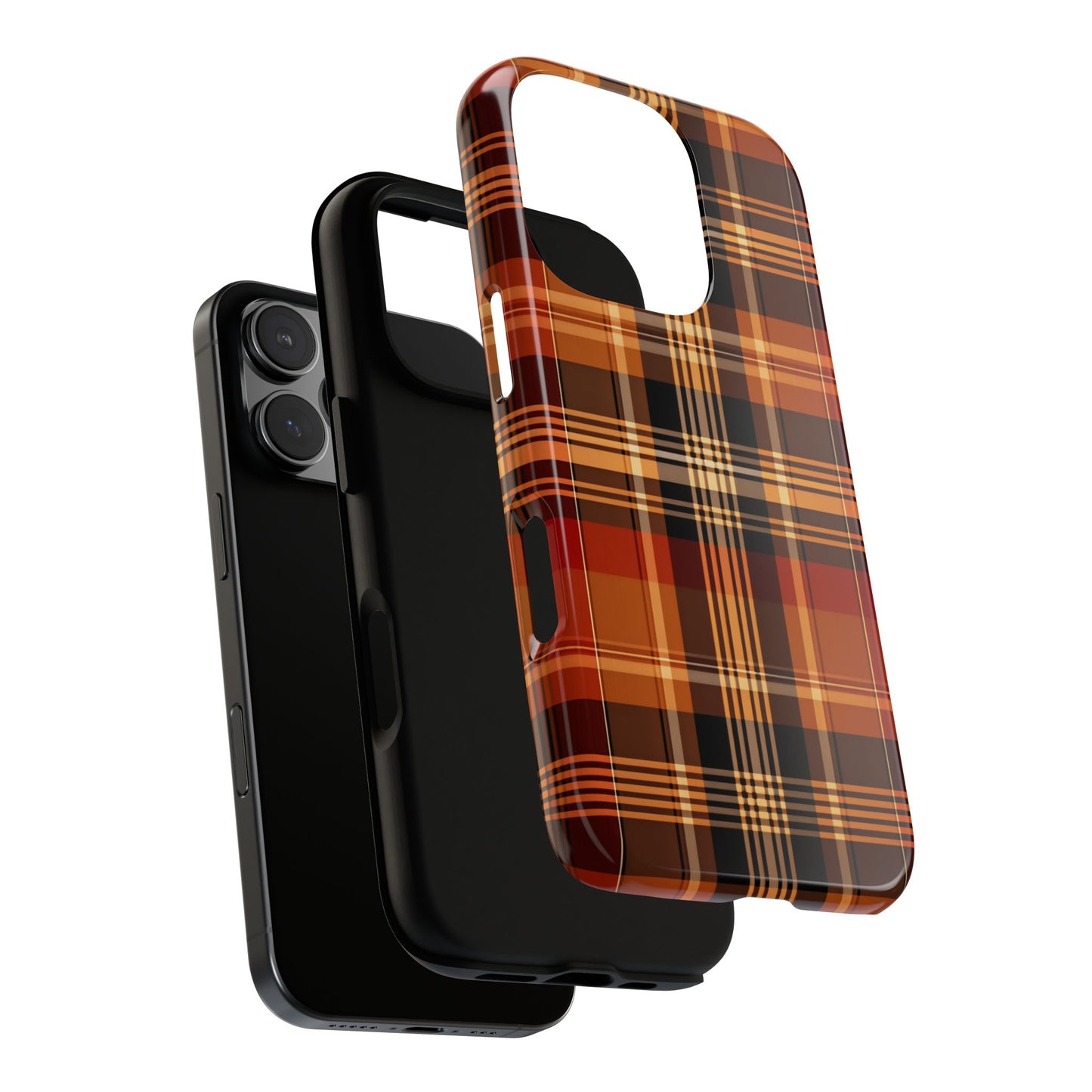 Vintage Charm Plaid Phone Case - Stylish Protection! - BOGO Cases