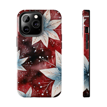 Winter Bloom Poinsettia – iPhone Case