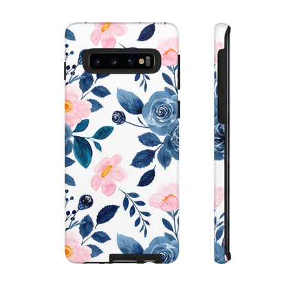 Pastel Garden Charm – Samsung Galaxy Case with Delicate Floral Design