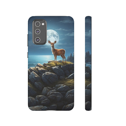 Enchanted Fawn Under the Moonlit Sky Samsung Galaxy Case