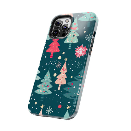 Whimsical Christmas Trees - iPhone Series Case