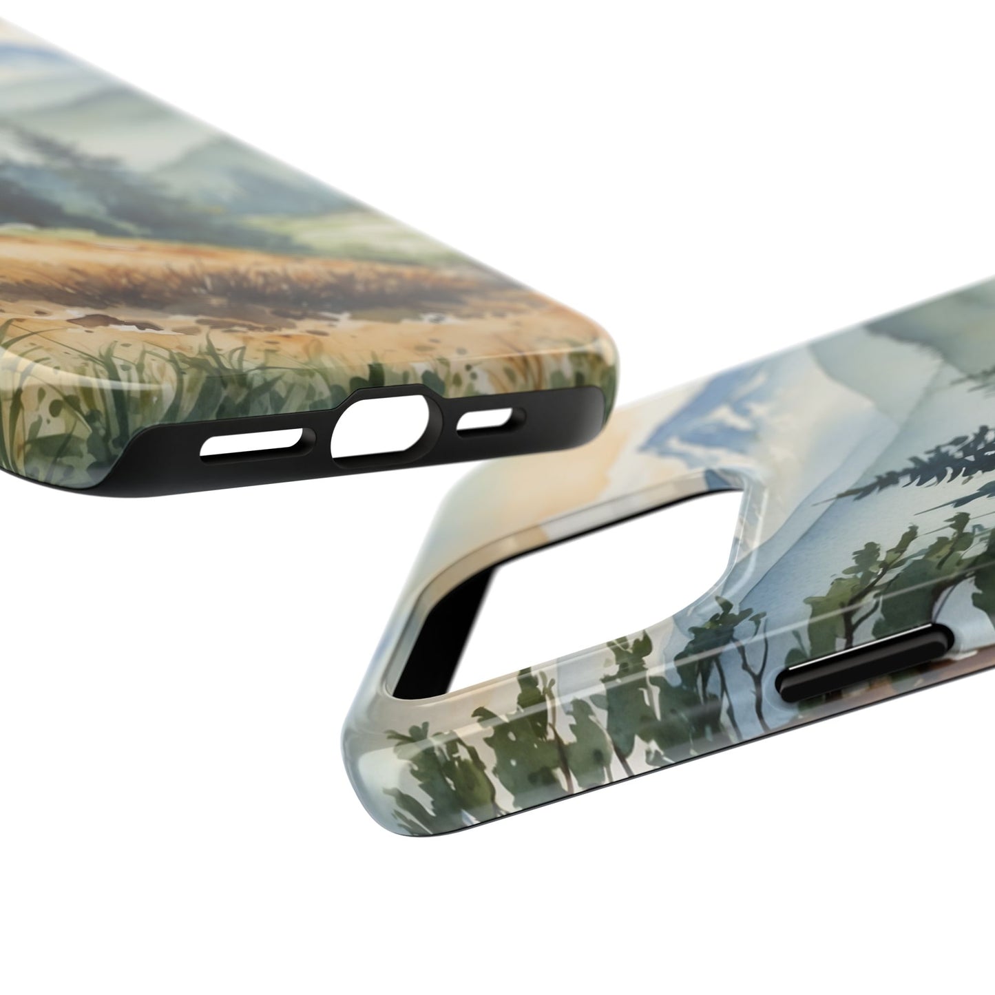 Tranquil Mountain Escape - iPhone Case