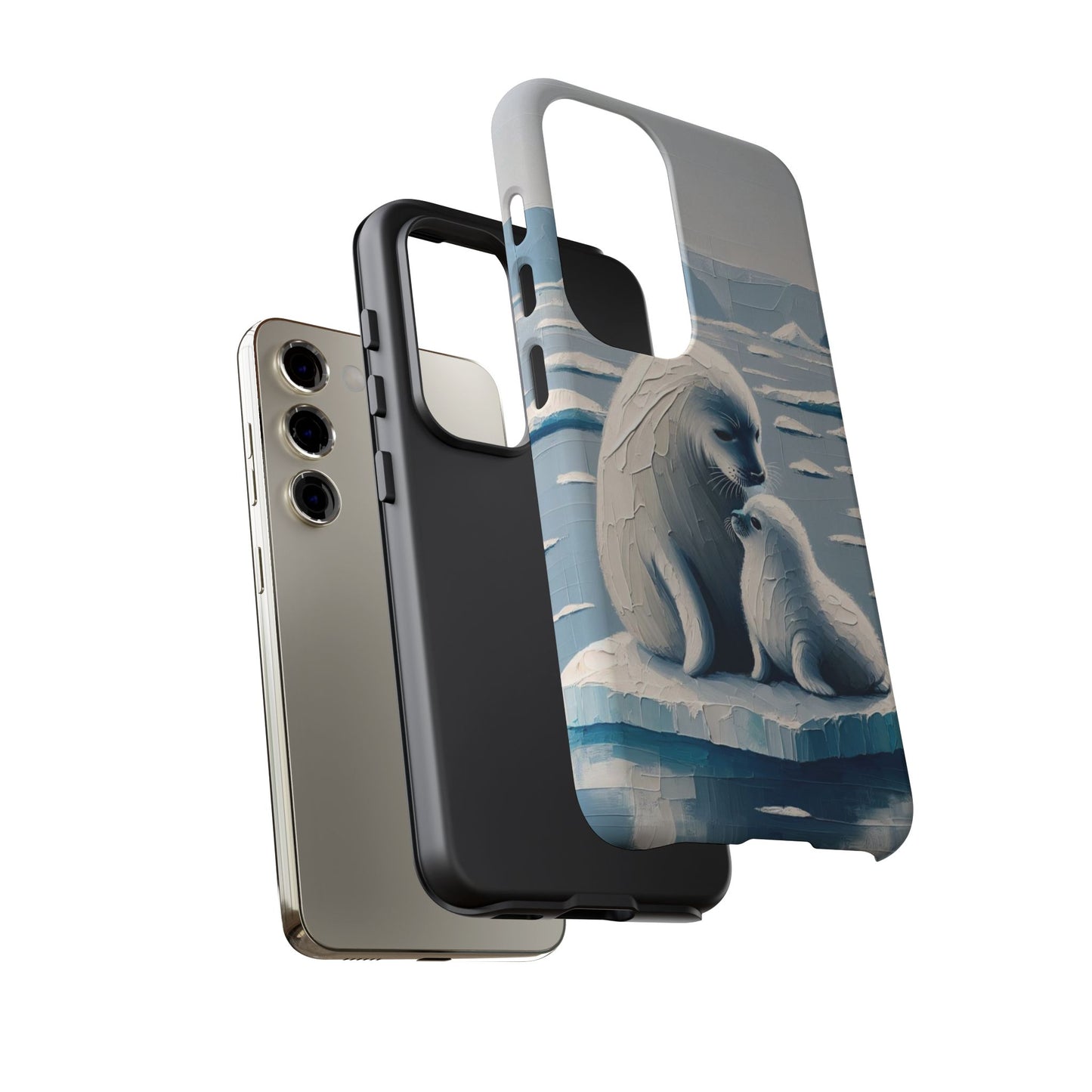 Arctic Serenity Seal iPhone Case