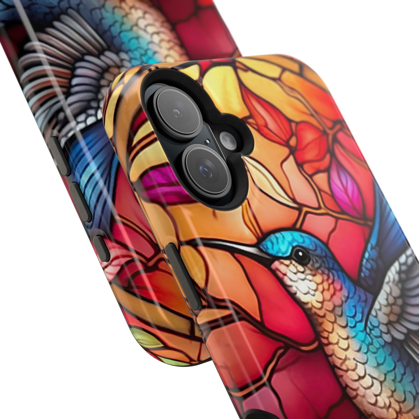 Radiant Multicolor Bird Artwork - MagSafe iPhone Case